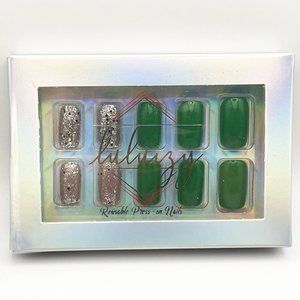 Press On Nails Square Reusable Nail Tips Kit